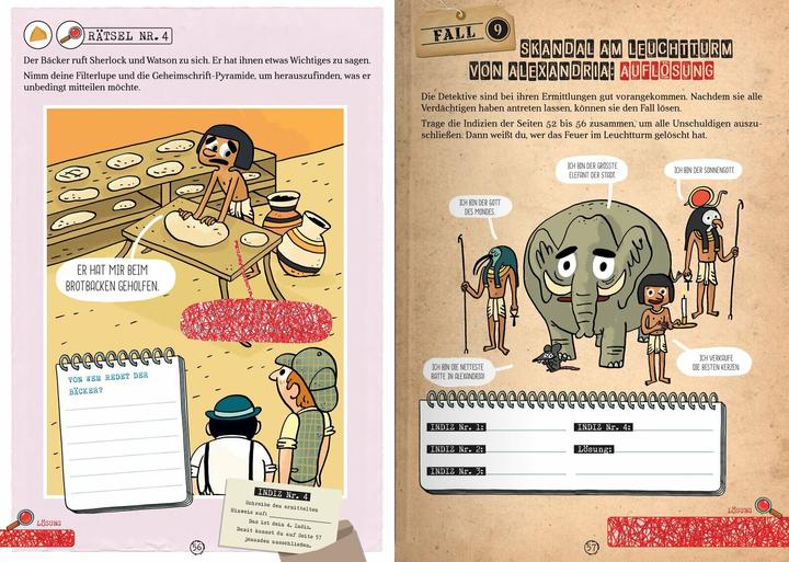 Actual product image Lebrun:Sherlock Holmes für Kids - Die 1 (German, Sandra Lebrun, 2024)
