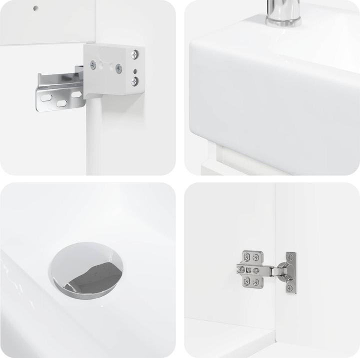 Produktbild vidaXL Badezimmer-Waschtisch (455 mm, 225 mm)