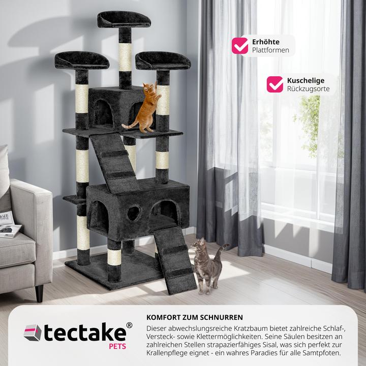 Produktbild tectake Mogli (170 cm, Schwarz, Weiss)