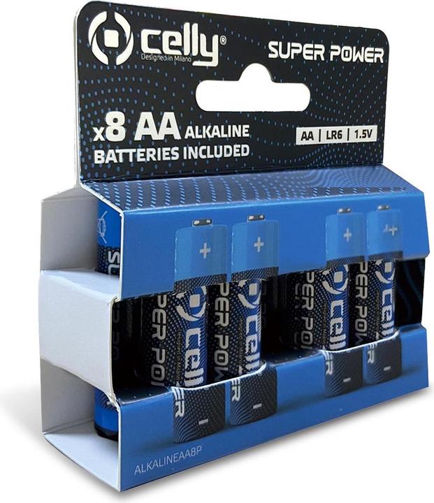 Immagine prodotto Celly Batterie Alcaline (4 pz., AA, 2200 mAh)