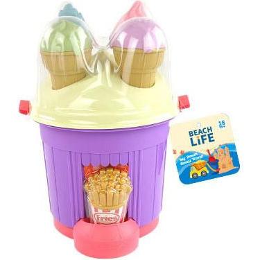 Thumbnail - Strandkübel-Eiscreme-Set, 13-tlg