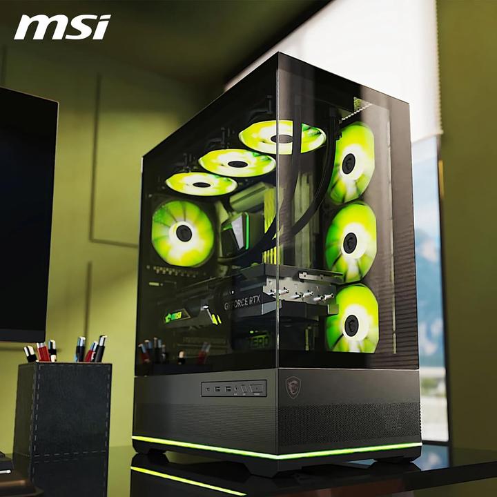 Actual product image MSI GEH Midi MAG PANO 110R PZ (ATX, mATX, Mini-ITX)