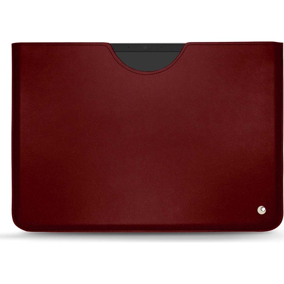 Noreve Lederschutzhülle (Microsoft Surface Pro 8), Tablet Hülle, Rot
