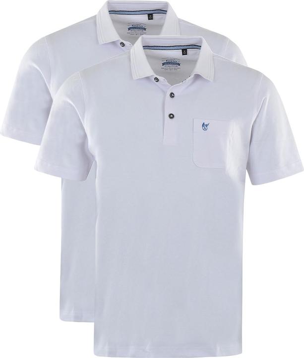 Produktbild Hajo 2er Pack Pique Poloshirt (54, XL)