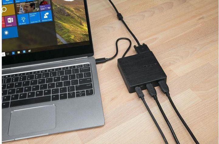 Image du produit Targus Travel Dock – D412 (USB-C, 2 Ports)
