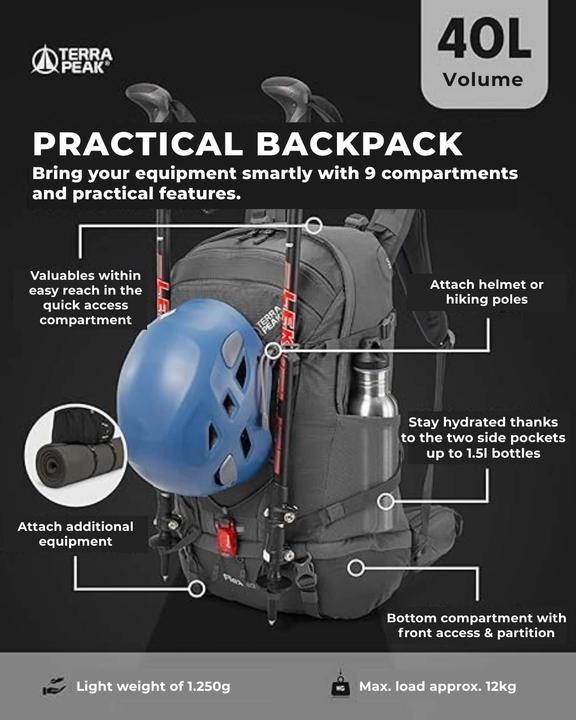 Actual product image Terra Peak Flex (40 l)
