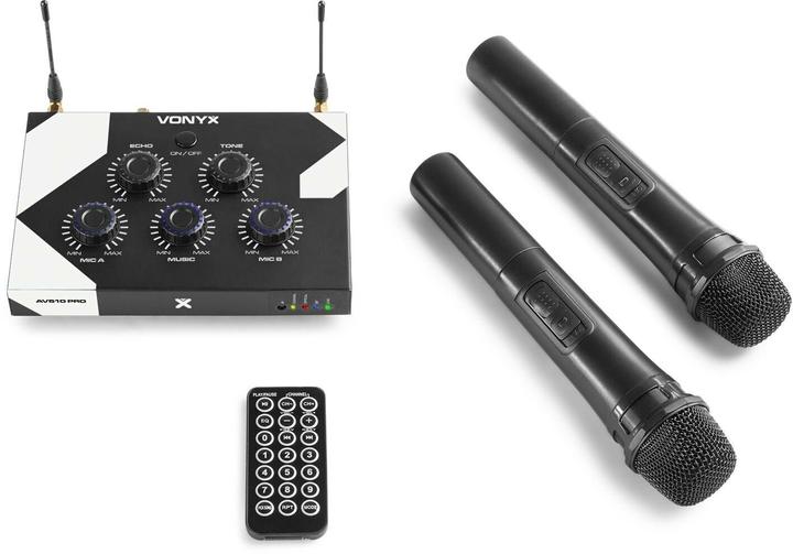 Actual product image Vonyx Power amplifier AV510 (Tuner)