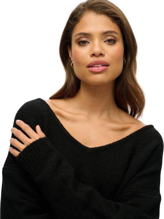 Produktbild Superdry Oversize Damen Pulli mit V-Ausschnitt (S)
