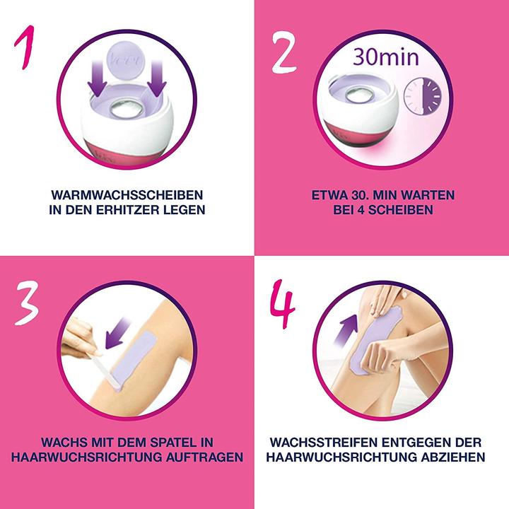 Image du produit Veet Spawax Warmwachsscheiben Refill-Packung, 5 x 6 Stück (30 x)