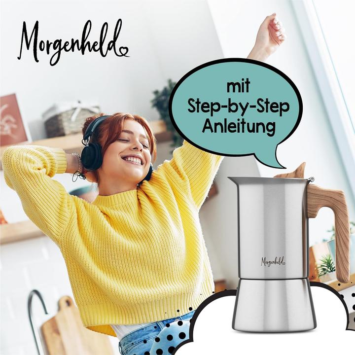 Produktbild Morgenheld Espressokocher (4 Tassen)