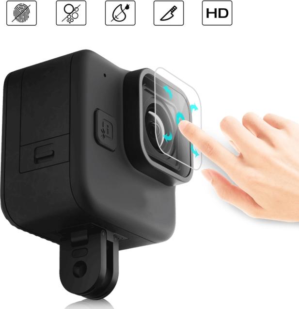 Immagine prodotto Puluz 2 in 1 GoPro Hero 11 Black Mini Camera Lens Vetro antiproiettile