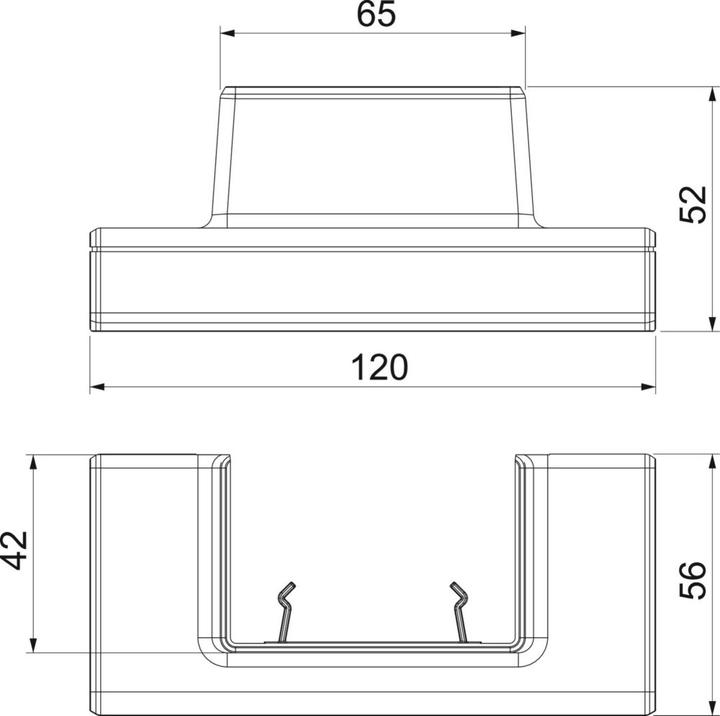 Actual product image OBO Bettermann T-piece
