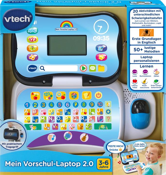 Produktbild VTech Mein Vorschul-Laptop 2.0 (Deutsch, 3 - 6 Jahre)