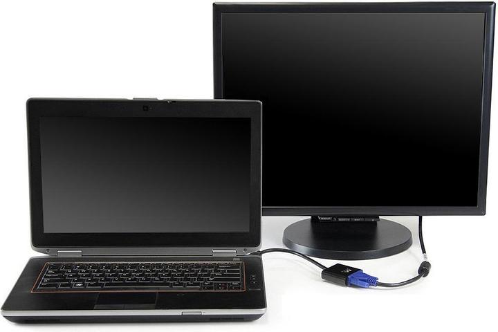 Produktbild Ewent HDMI (Typ A) — VGA (HDMI, VGA, 4.50 cm)