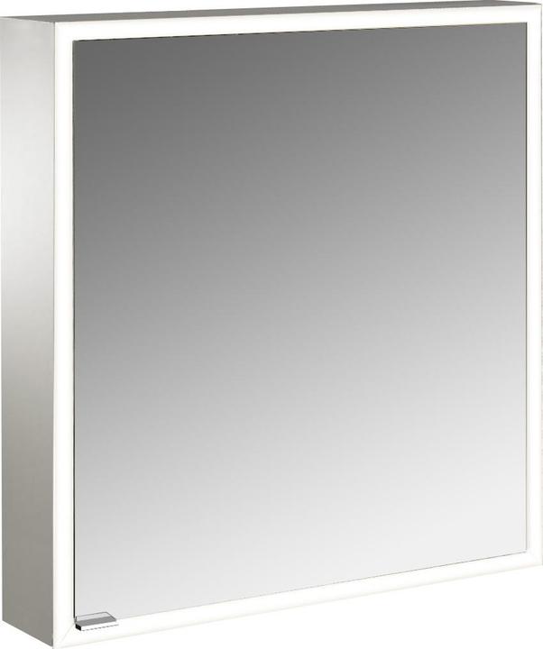Produktbild Emco prime Facelift Lichtspiegelschrank, 600 mm, 1 Tür, Anschlag rechts, mit verspiegelten Seitenw (60 x 15.20 x 70 cm)