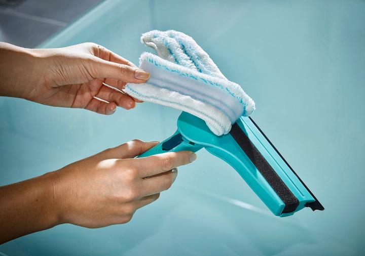 Produktbild Leifheit Fensterwischer Window & Frame Cleaner L micro duo Telescope 210 (1 Stk.)
