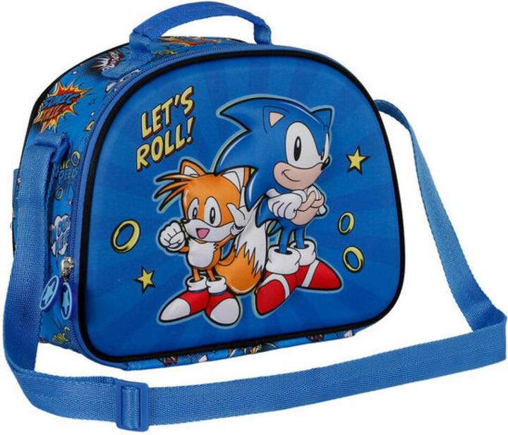 Actual product image Karactermania Sonic The Hedgehog - 3D lunch bag 20 cm