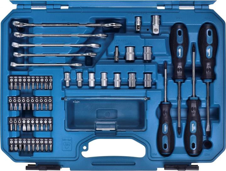 Actual product image Makita Tool set (87 pieces)