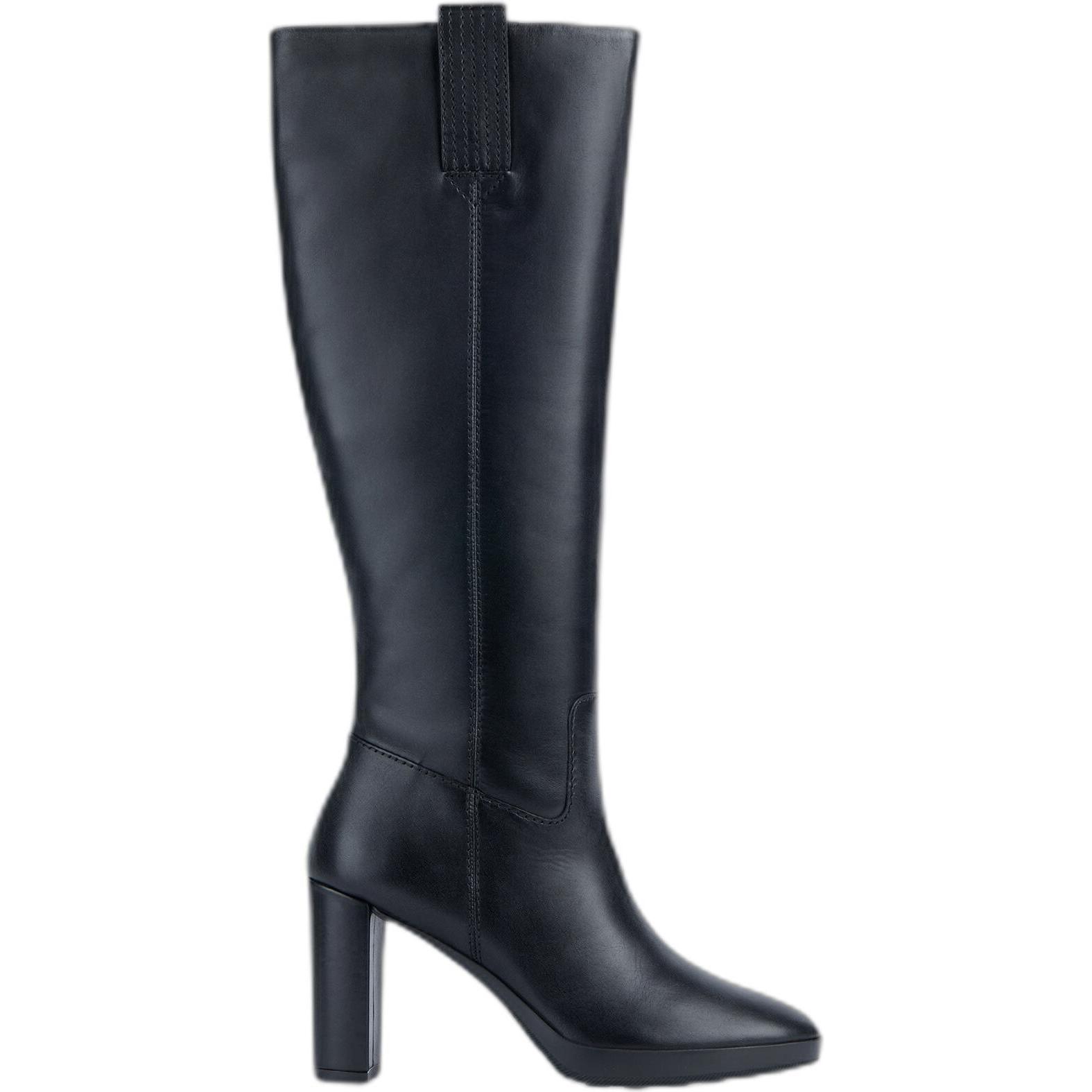 Geox, Damen, Boots + Stiefel, stiefel damen walk pleasure 85a, Schwarz, (41)