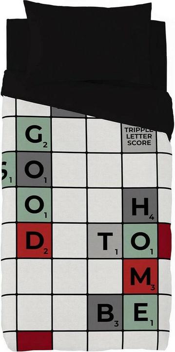 Actual product image Rosewood Bettdeckenbezug Naturals Scrabble King size (260 x 220 cm) (Duvet cover, 260 x 220 cm)