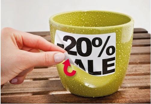 Actual product image Avery Weatherproof labels