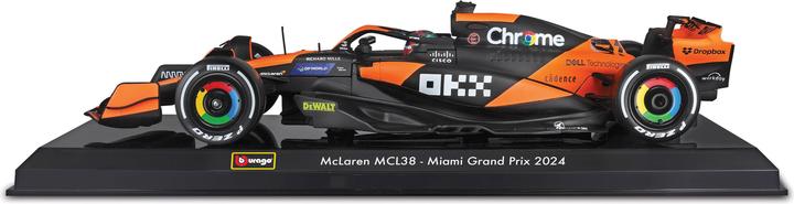 Produktbild Bburago McLaren F1 MCL38 1/24 Kit Piastri 2024