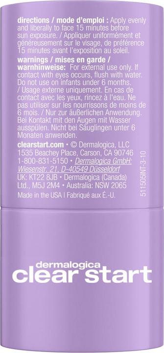 Actual product image Dermalogica Clear Start - Golden Hour Hydrating Spf 30 Stick (Sun stick, SPF 30, 20 ml)