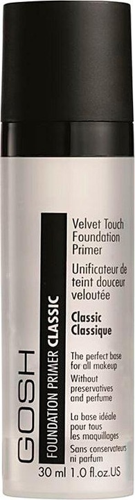 Actual product image Gosh VELVET TOUCH foundation primer classic 30 ml