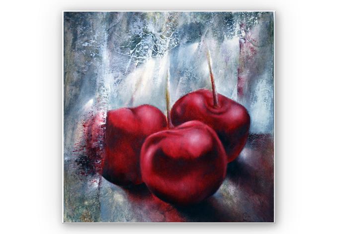 Produktbild Trenddeko Schmucker - Kirschen (30 x 30 cm)