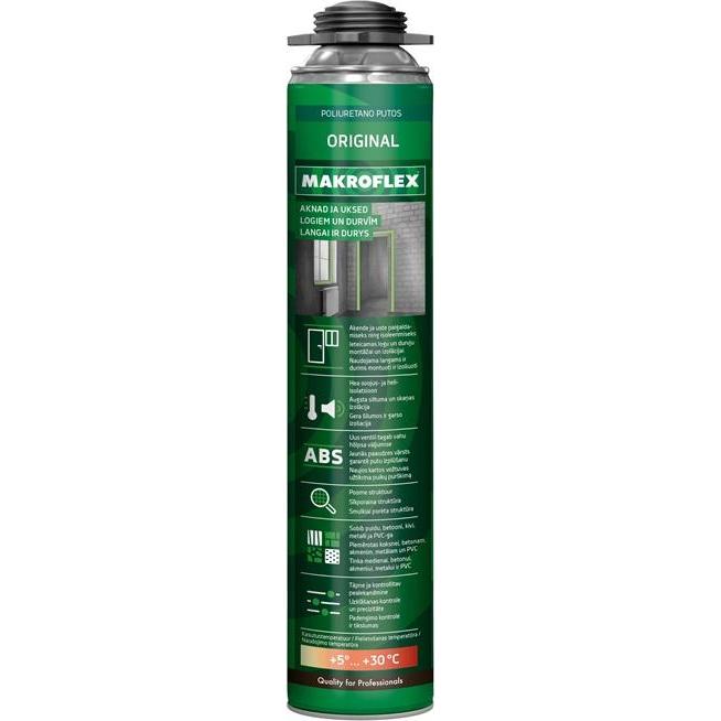 Makroflex Schiuma poliuretanica Makroflex-Pro 750ml, Pezzo di ricambio notebook