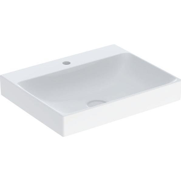 Geberit, Waschbecken, 505020011 ONE Waschtisch 60x48 cm, Abg. verti. (480 mm, 600 mm)