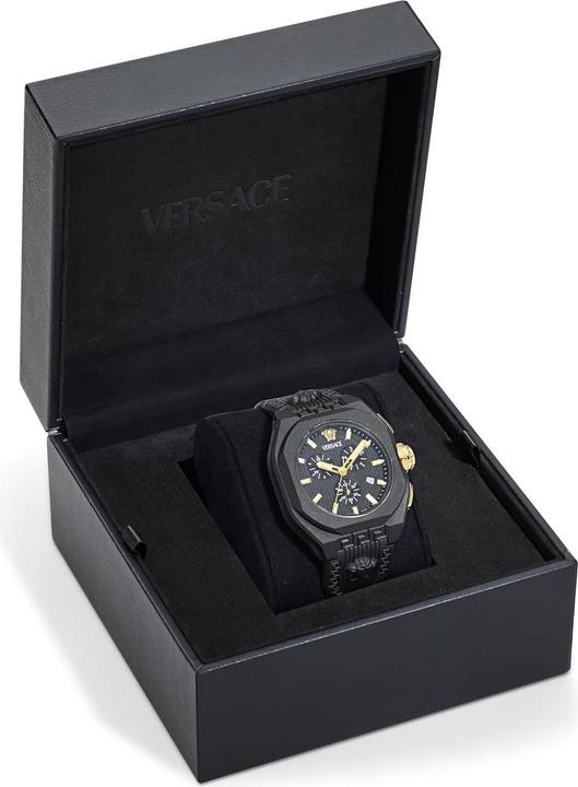 Immagine prodotto Versace Elegante e alla moda, cronografo con calendario, impermeabile (Cronografo, 44 mm)