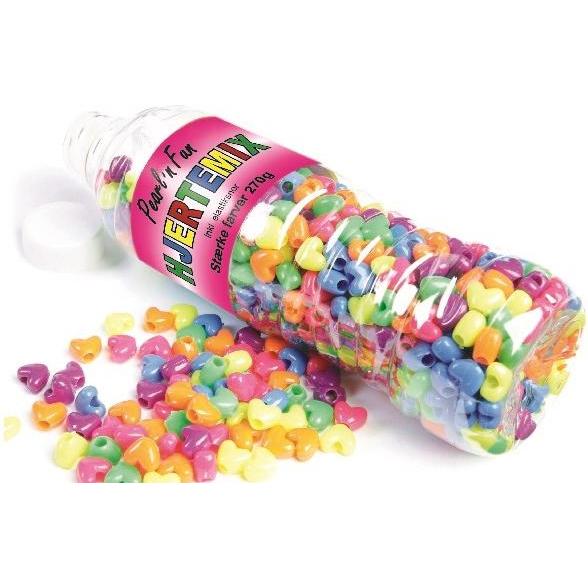 Toymax Pearl'n Fun Hjertemix 270g strke farver (714168)