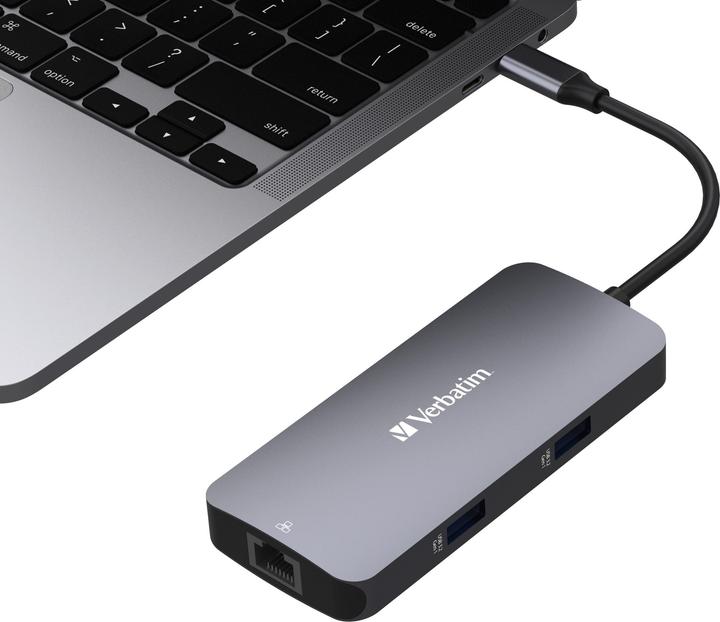 Produktbild Verbatim USB-C Pro Multiport Hub 5 Port CMH-05 32150 (USB-C, 5 Ports)
