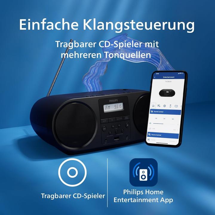 Produktbild Philips TAZ5000/10 (FM, Bluetooth)