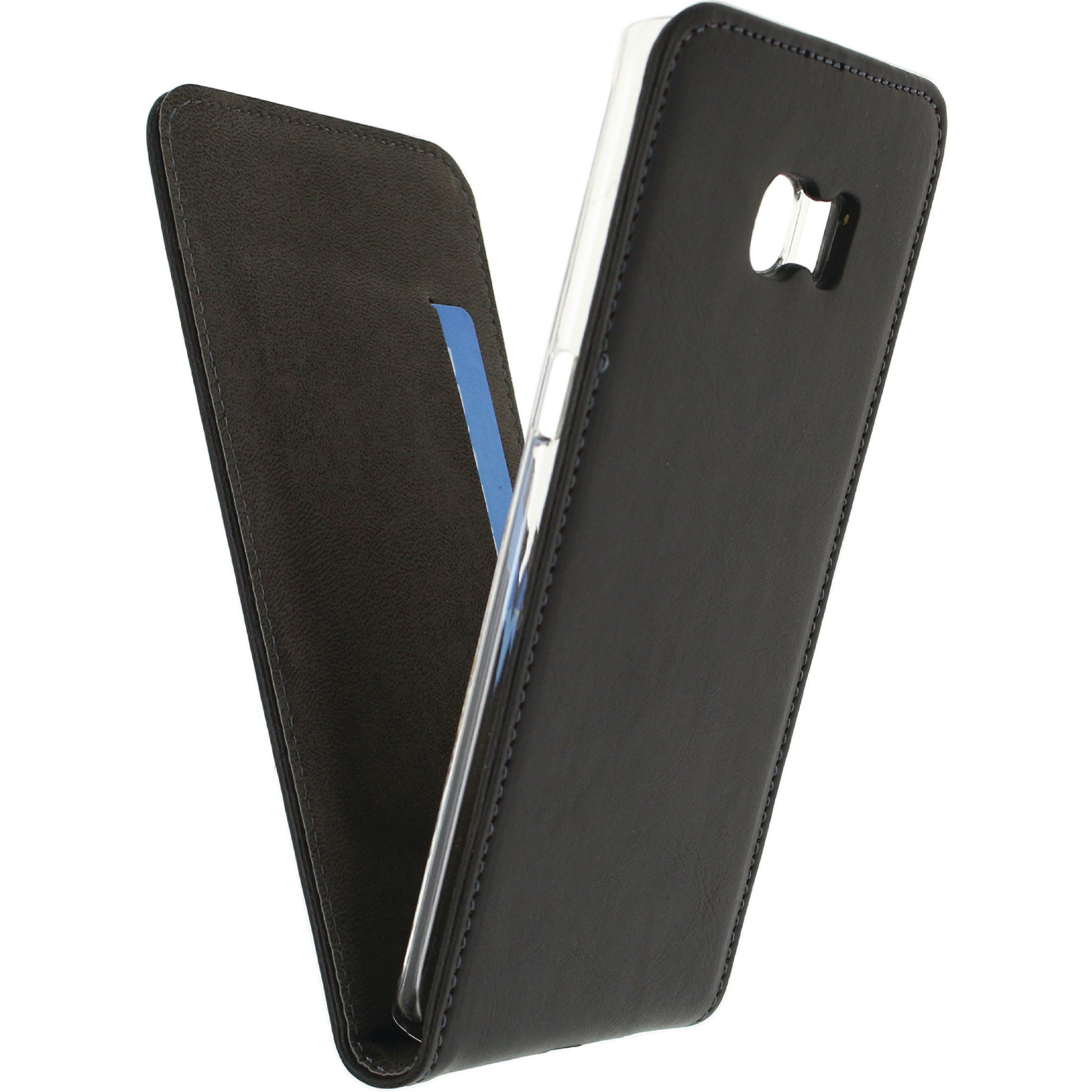 Mobilize Premium Magnet Flip (Samsung Galaxy S7 Edge), Smartphone Hülle, Schwarz