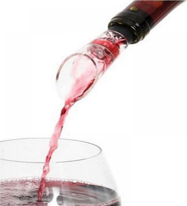 Actual product image PhoneLook Bouchon aérateur et verseur filtre carafe à vin (Wine stopper)