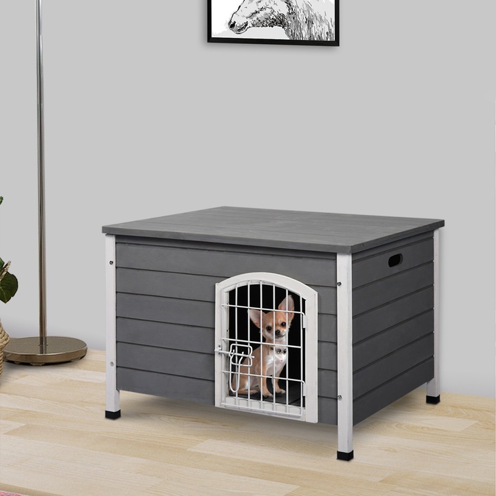 Actual product image PawHut Dog kennel with door (Dog kennel)