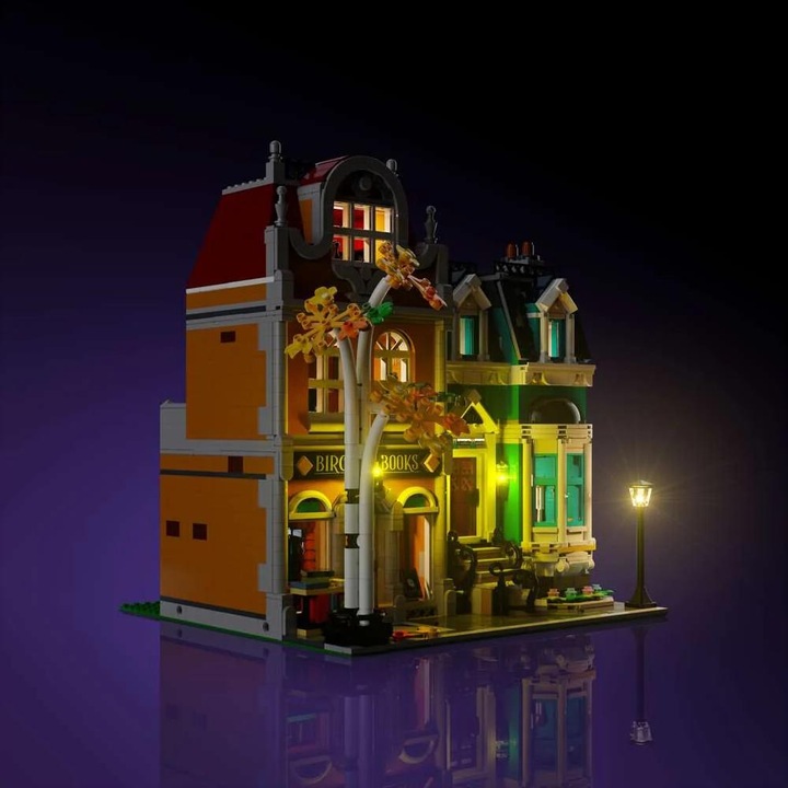Actual product image Light my bricks LMB 2.0 LEGO® 10270# Bookshop Light Kit