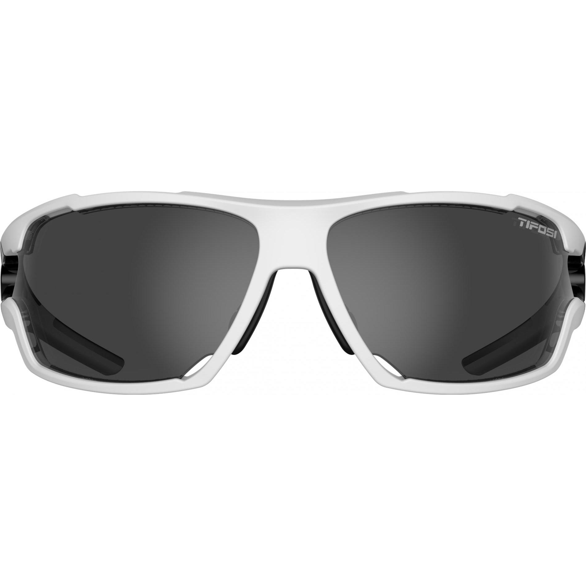 Thumbnail - Tifosi, Herren, Sonnenbrille, Unisex Amok Interchangeable Lens Sonnenbrille, Weiss/Schwarz, Einheitsgrösse
