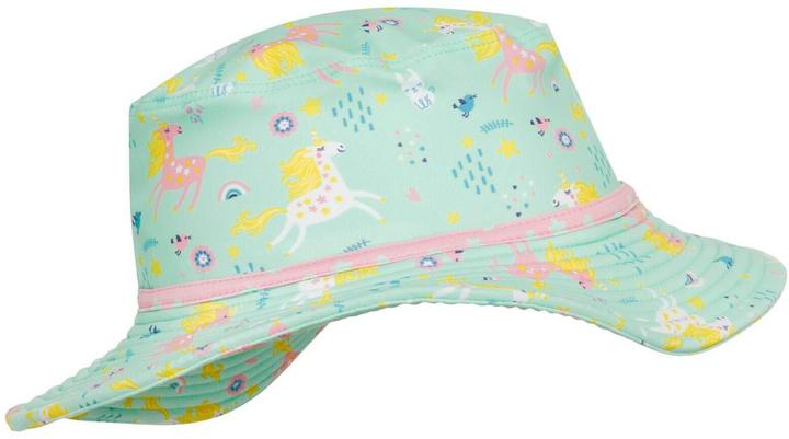 Actual product image Playshoes Sun Hat UV Protection Unicorn Mint/Pink Size 51 cm (51)