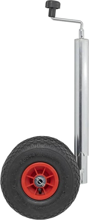 Image du produit ProPlus Roue de support double 2x jante en plastique avec bandage pneumatique