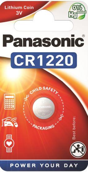 Panasonic Lithium Power CR1220 (1 pcs., CR1220, 35 mAh)