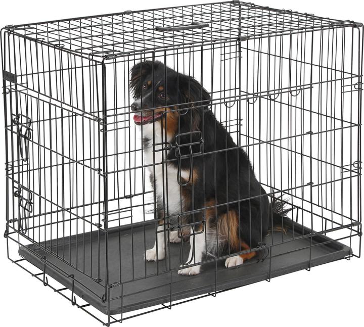Produktbild Kerbl Gittertransportbox (Hund, Katze, Faltbar)