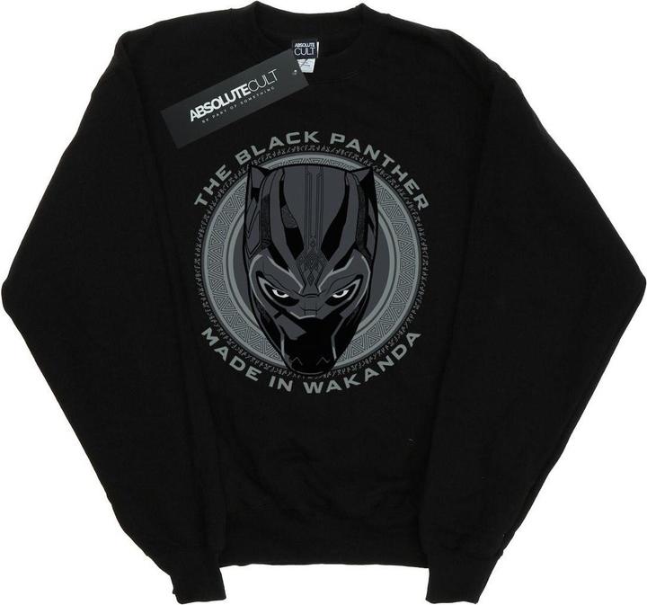 Actual product image Boys Black Panther Made in Wakanda Sweatshirt (152, 158)