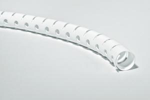 Produktbild HellermannTyton Kabelschlauch 21 mm (max) Weis (Kabelschlauch, 2500 cm)