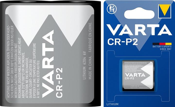 Image du produit Varta Photo Lithium (1 pcs, CRP2, 1450 mAh)