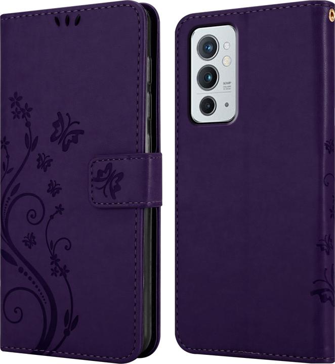 Image du produit Cadorabo Pochette Flower Book (OnePlus 9RT 5G)