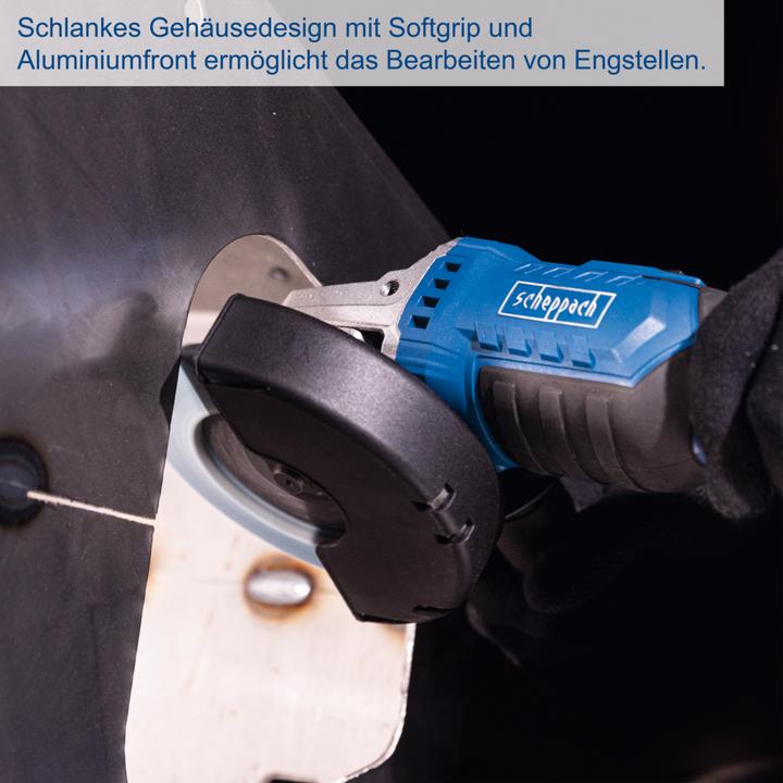 Actual product image Scheppach Cordless angle grinder C-AG125-X (DIY) (125 mm)