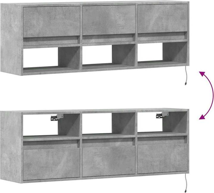 Produktbild vidaXL TV-Wandschrank (130 x 31 x 45 cm)
